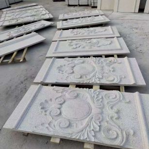 岳阳 芝麻白干挂雕花板