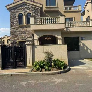 岳阳黄金麻别墅干挂效果展示