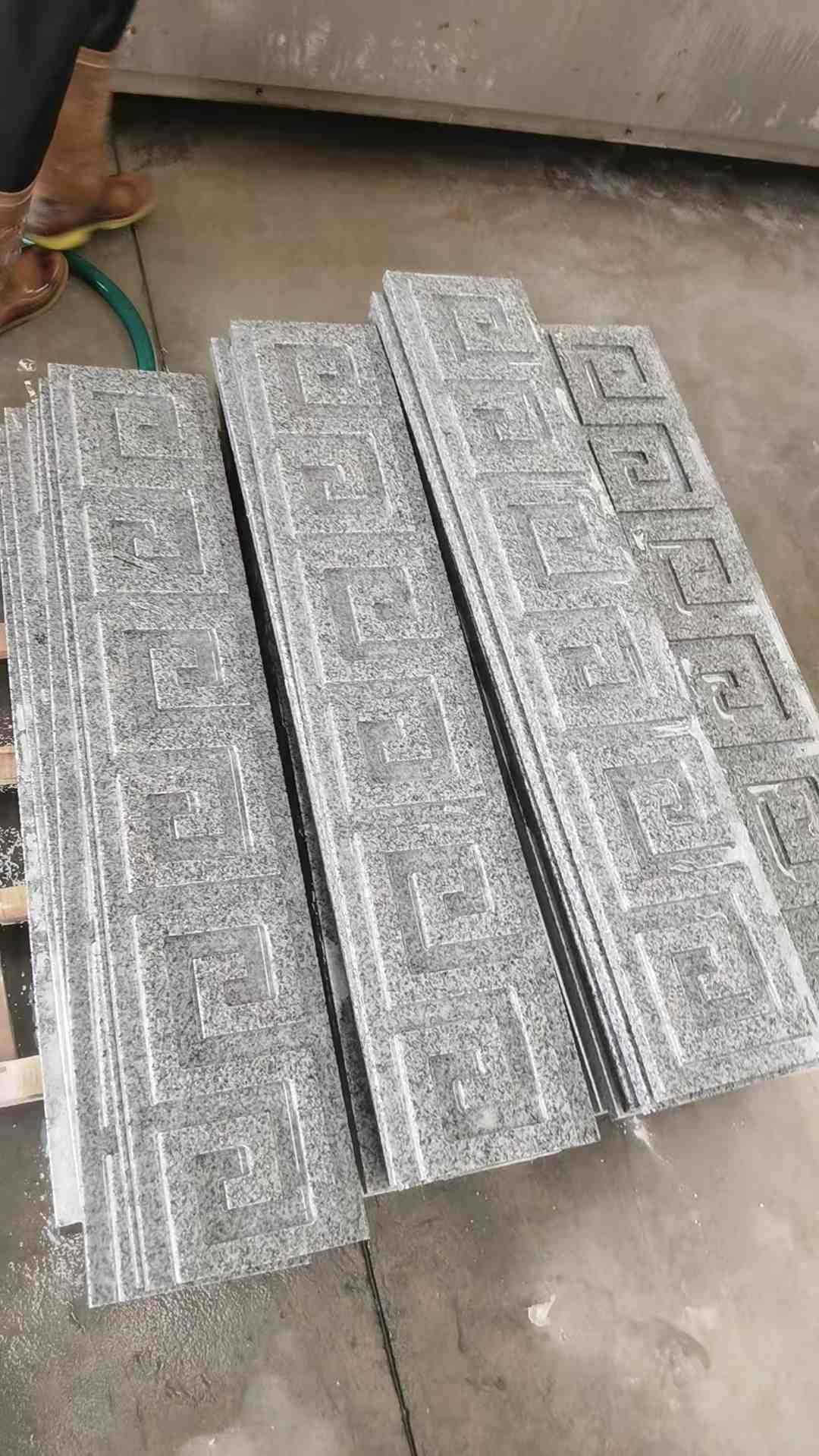 岳阳 别墅回纹线条，雕刻