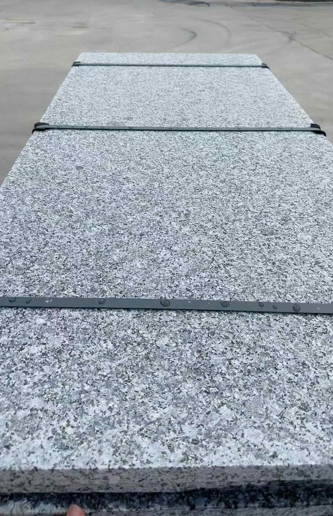 岳阳 芝麻黑火烧面毛板，条板，半成品