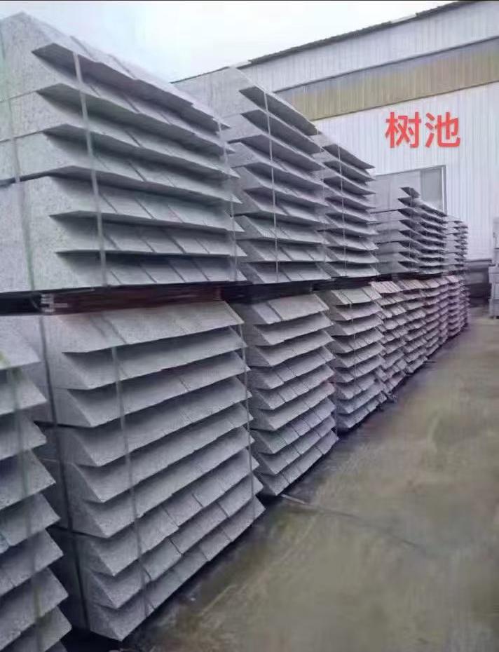 岳阳 芝麻灰切头树池